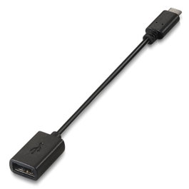 Aisens Cable USB 2.0 USB-C Macho a USB-A Hembra 15cm Negro